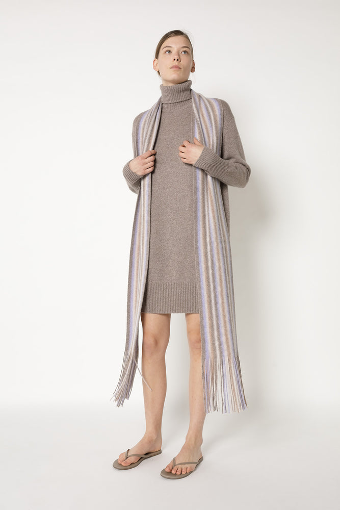 mouliné turtle dress