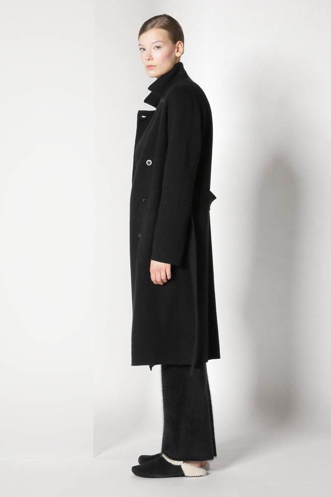 doubleface pea coat