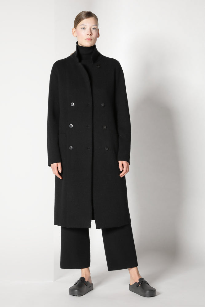 doubleface pea coat