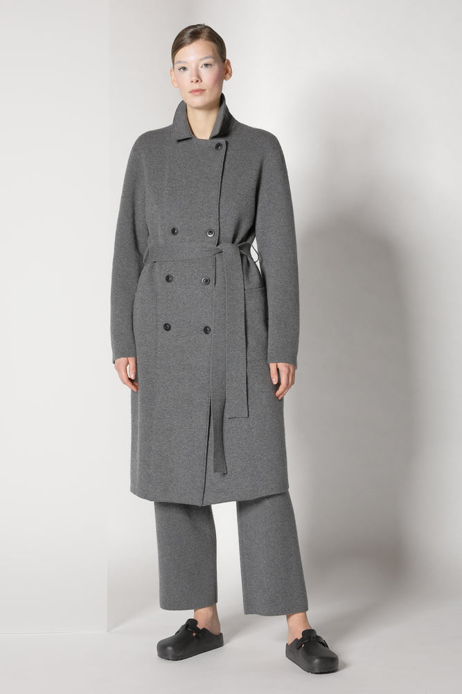 doubleface pea coat