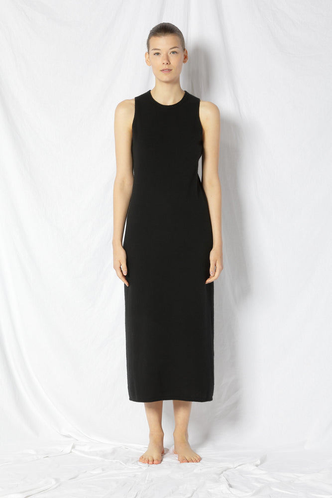 blurry fine maxi dress