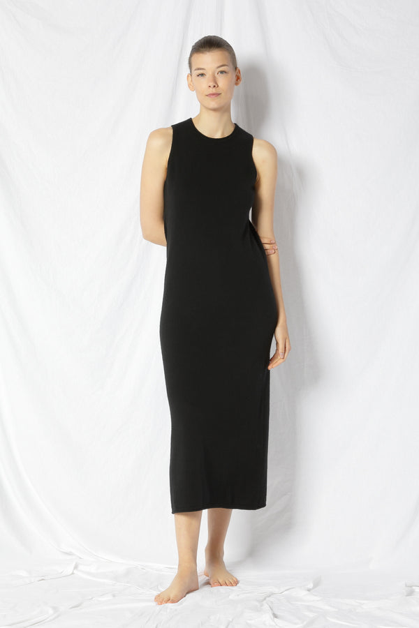 blurry fine maxi dress