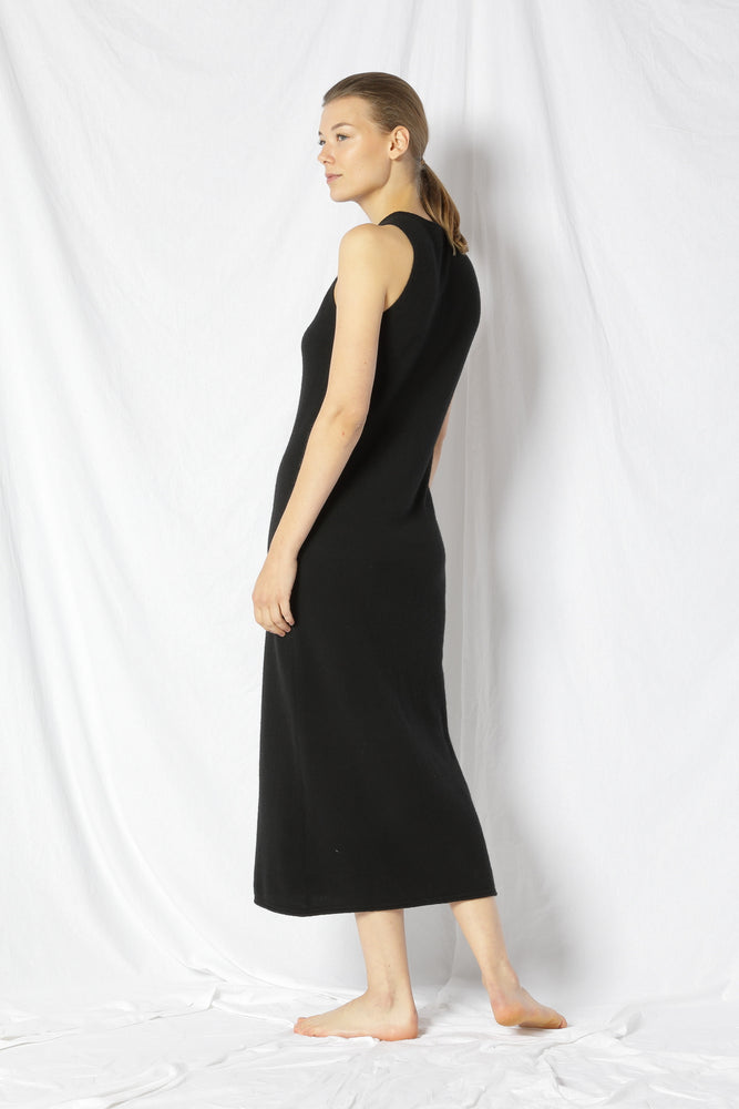 blurry fine maxi dress