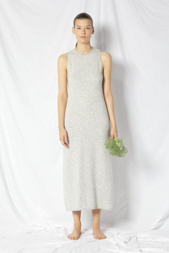 blurry fine maxi dress