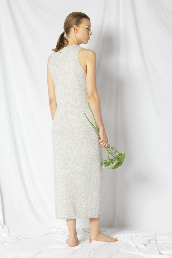 blurry fine maxi dress