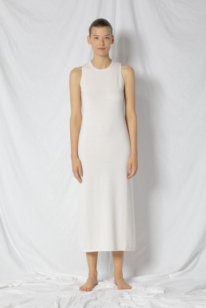 blurry fine maxi dress