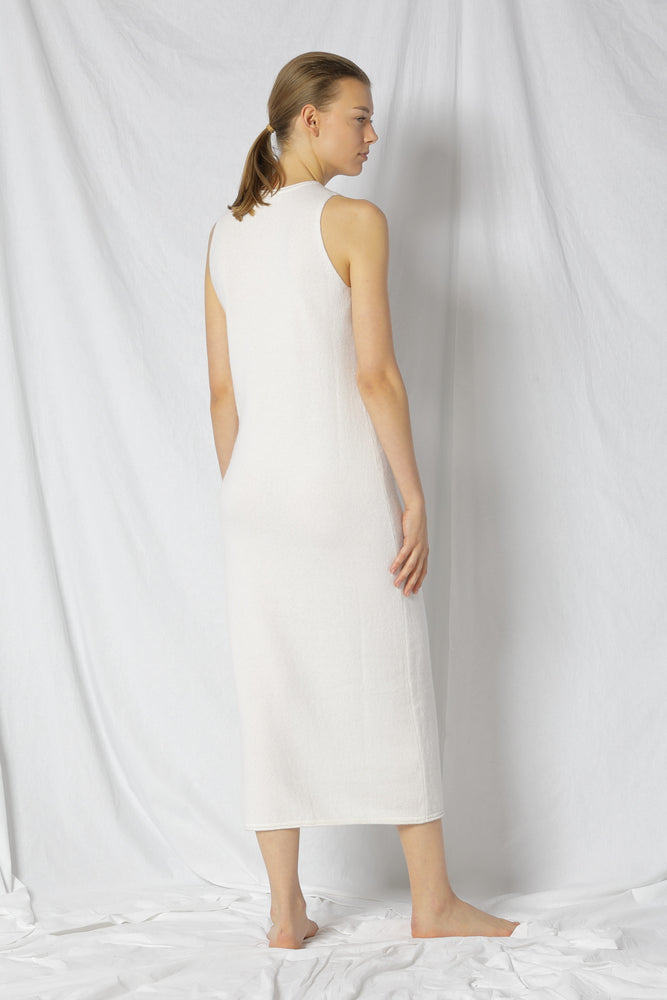 blurry fine maxi dress