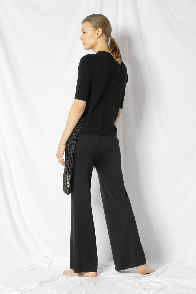 blurry fine crew jumper