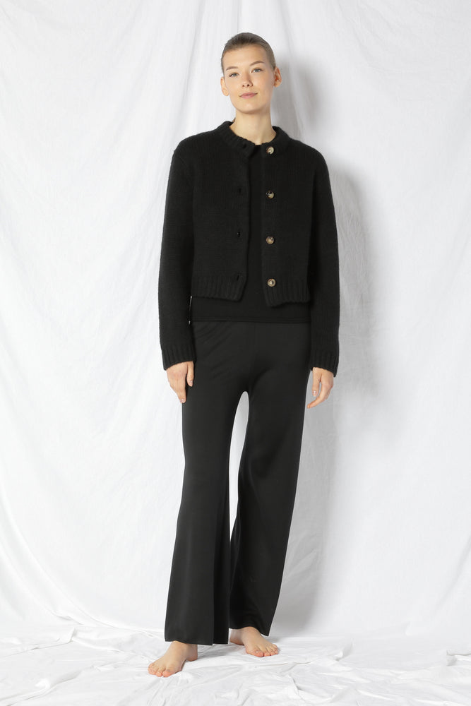 blurry chunky jacket