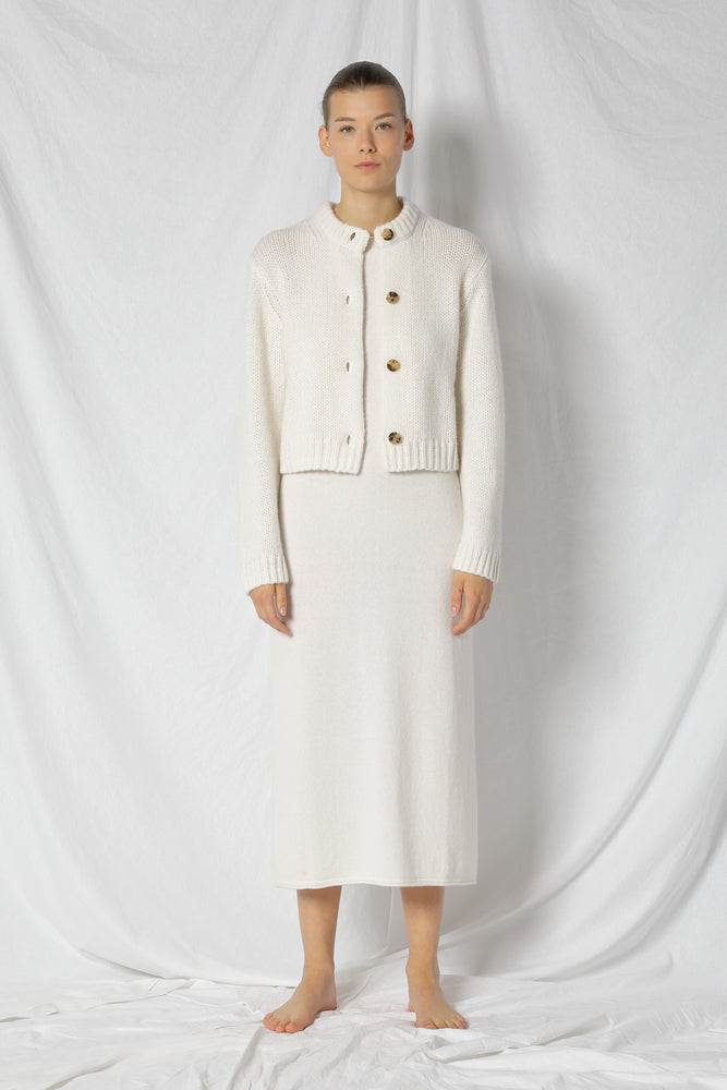 blurry chunky jacket