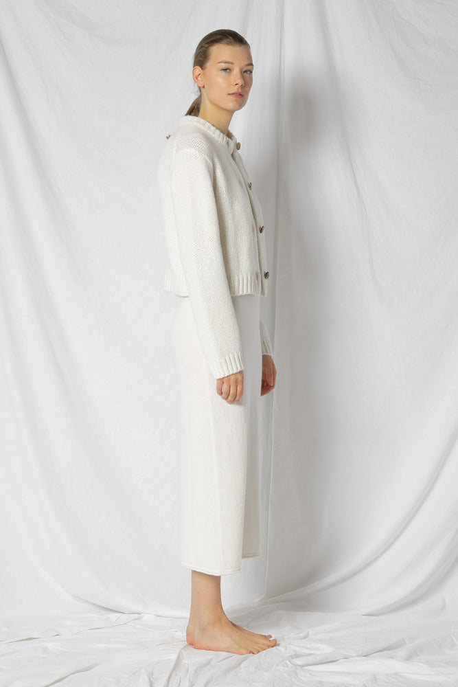 blurry chunky jacket