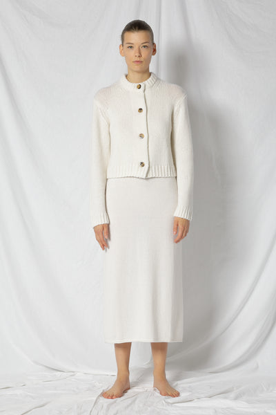 blurry chunky jacket