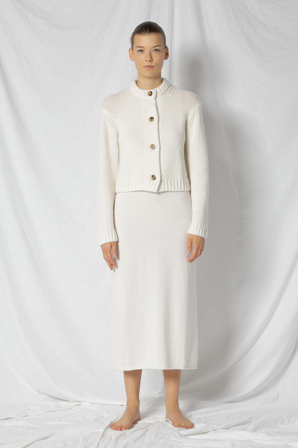 blurry chunky jacket