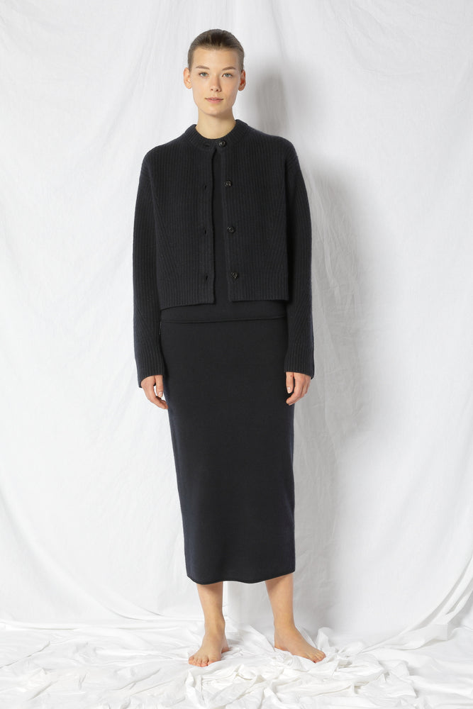 pure icon rib crew jacket