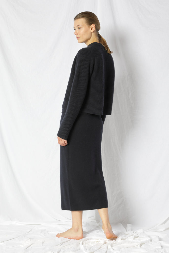 pure icon rib crew jacket