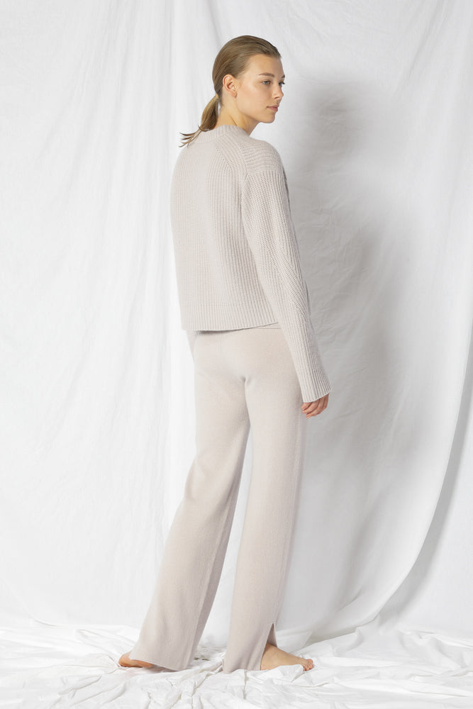 pure icon rib crew jacket