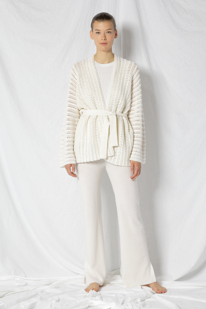 pure icon crochet jacket