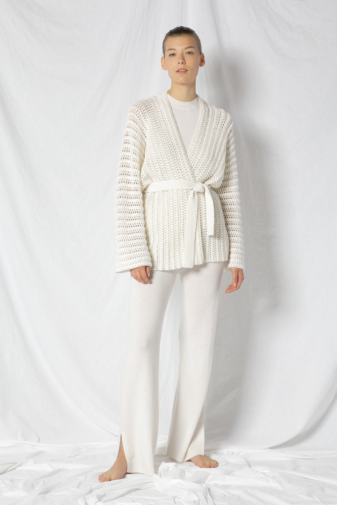 pure icon crochet jacket