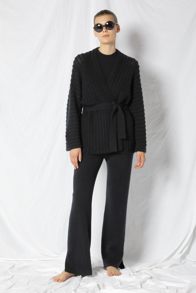 pure icon crochet jacket