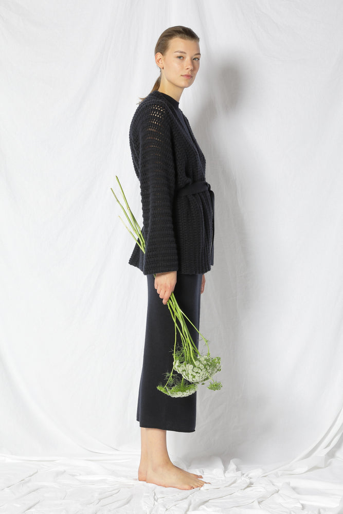 pure icon crochet jacket