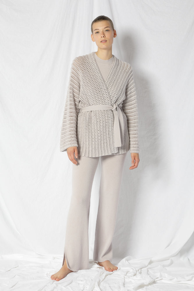 pure icon crochet jacket