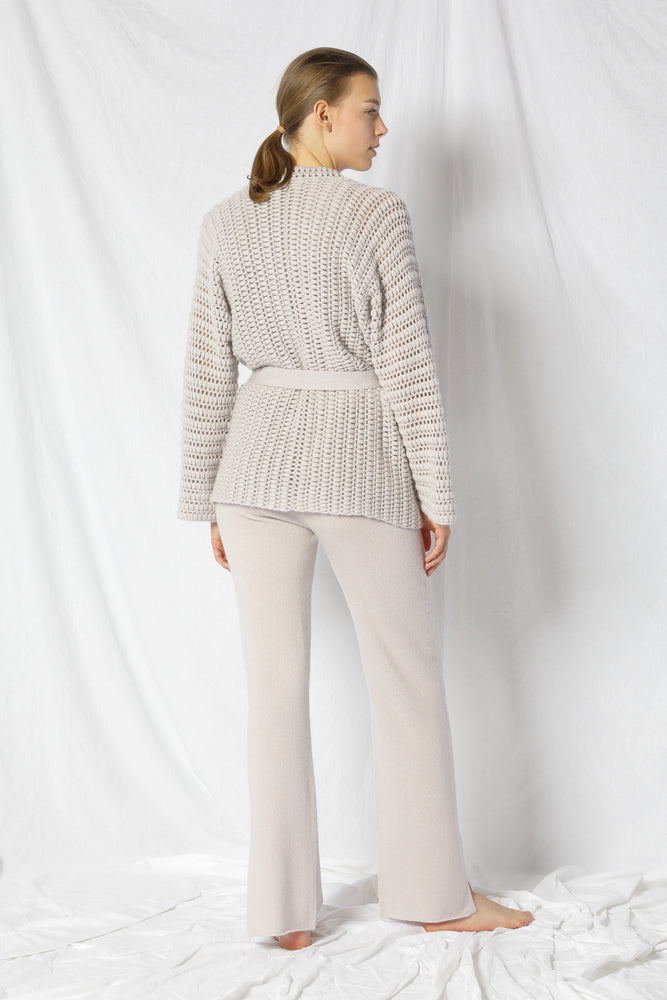 pure icon crochet jacket