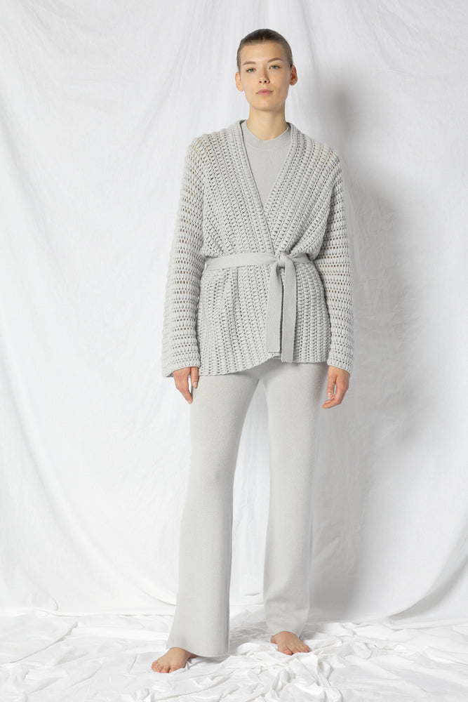 pure icon crochet jacket