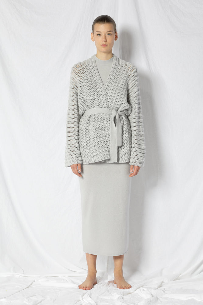 pure icon crochet jacket