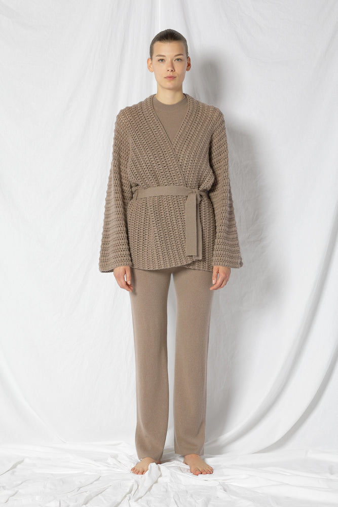 pure icon crochet jacket