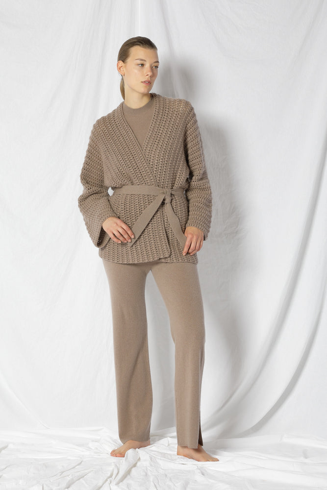 pure icon crochet jacket