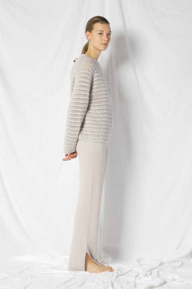 pure icon crochet jumper
