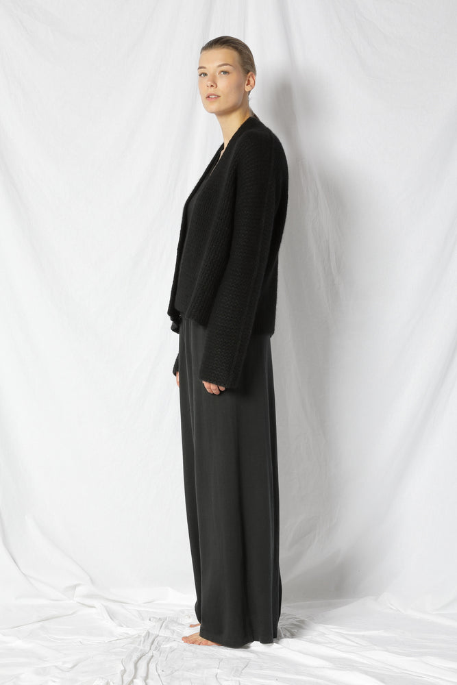 fluffy garter jacket