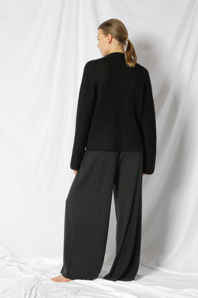 fluffy garter jacket