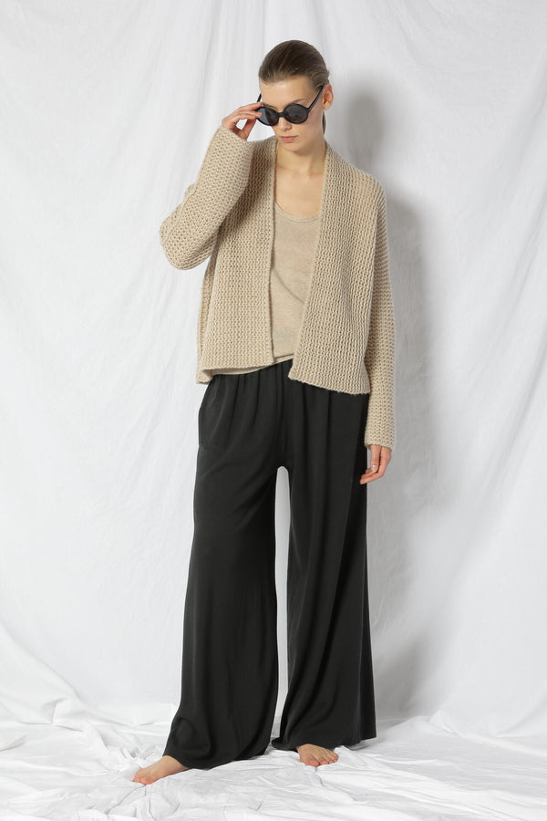 fluffy garter jacket