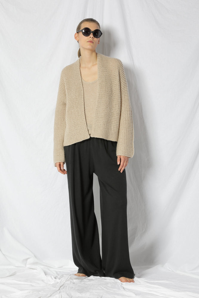 fluffy garter jacket