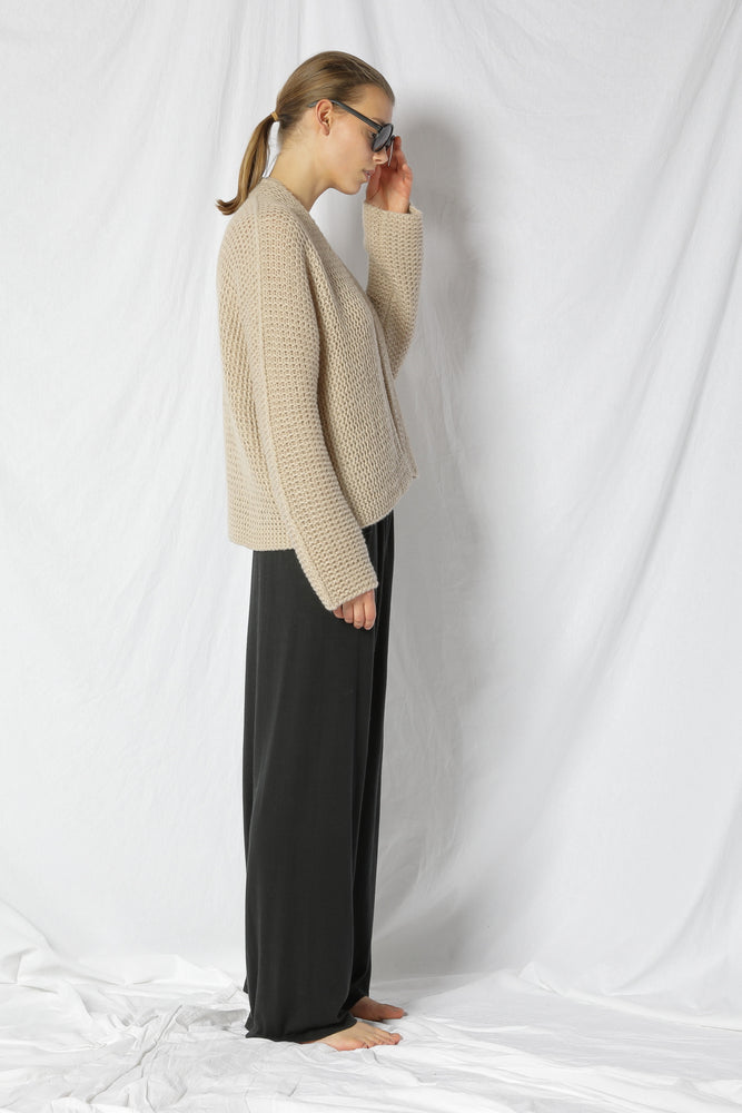 fluffy garter jacket