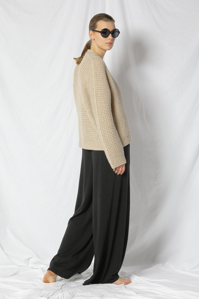 fluffy garter jacket