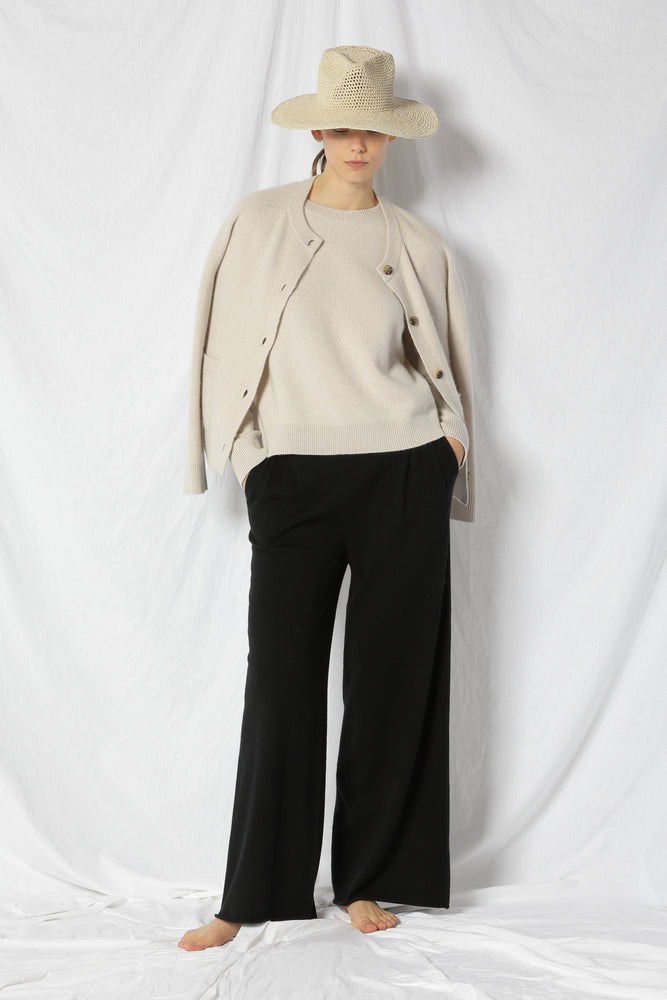 chilly 2 ply crew jacket