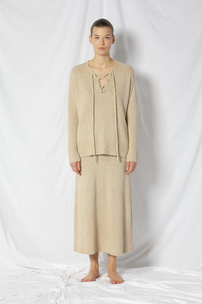 terry criss cross jumper