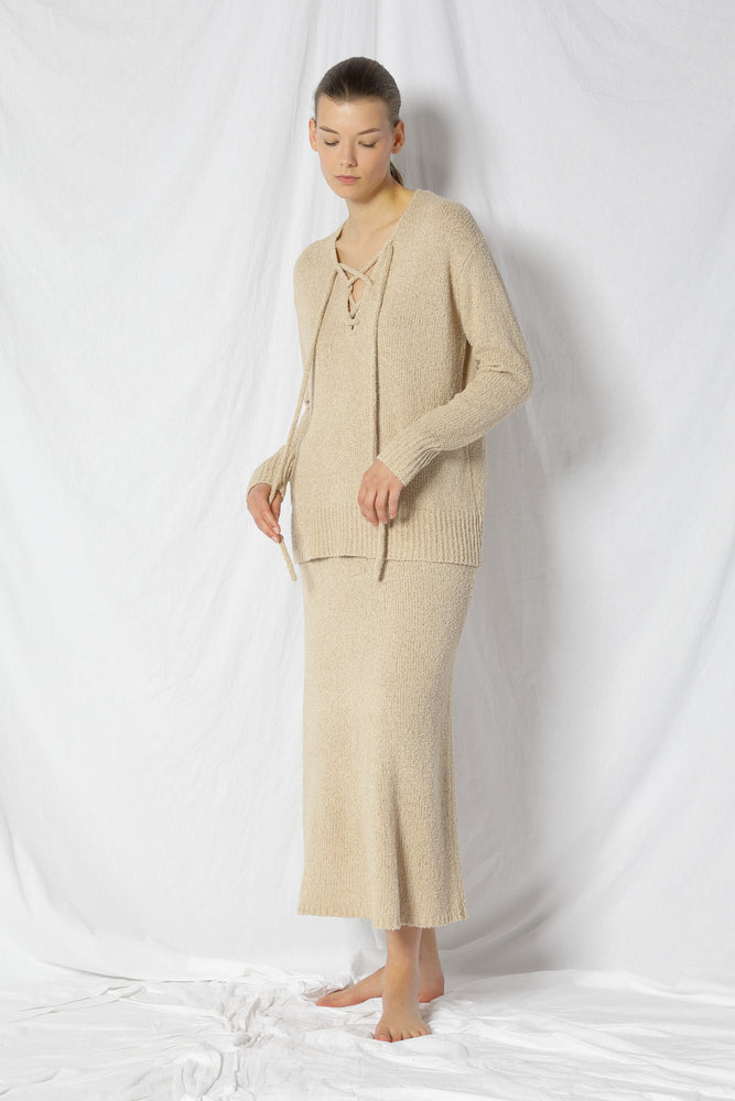 terry criss cross jumper