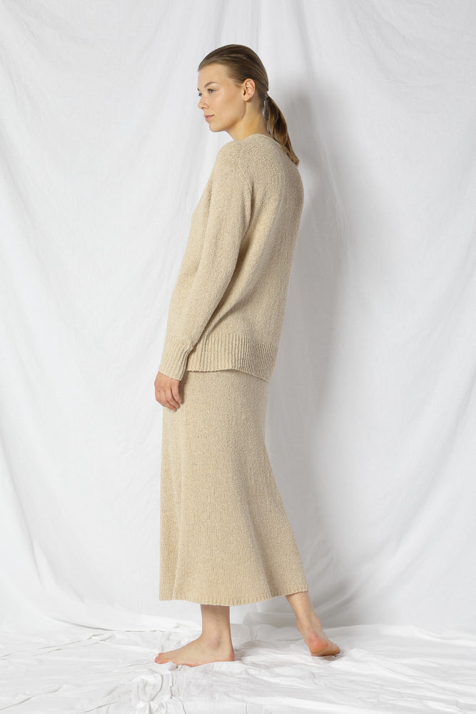 terry criss cross jumper