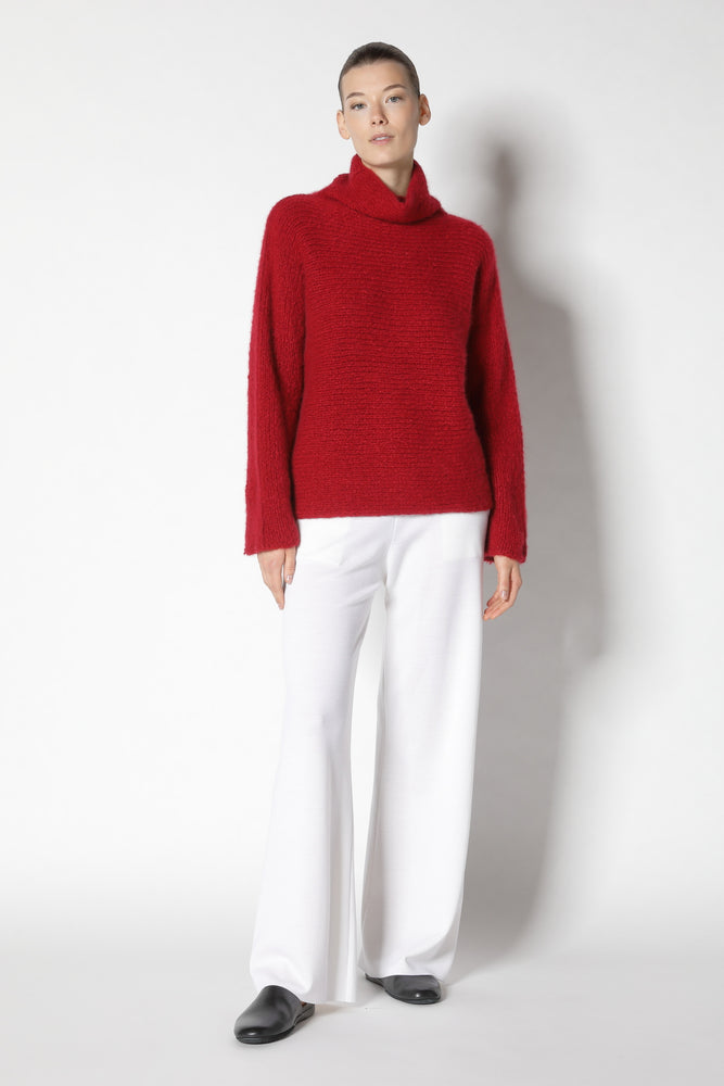 cloudy handknit turtle jumper