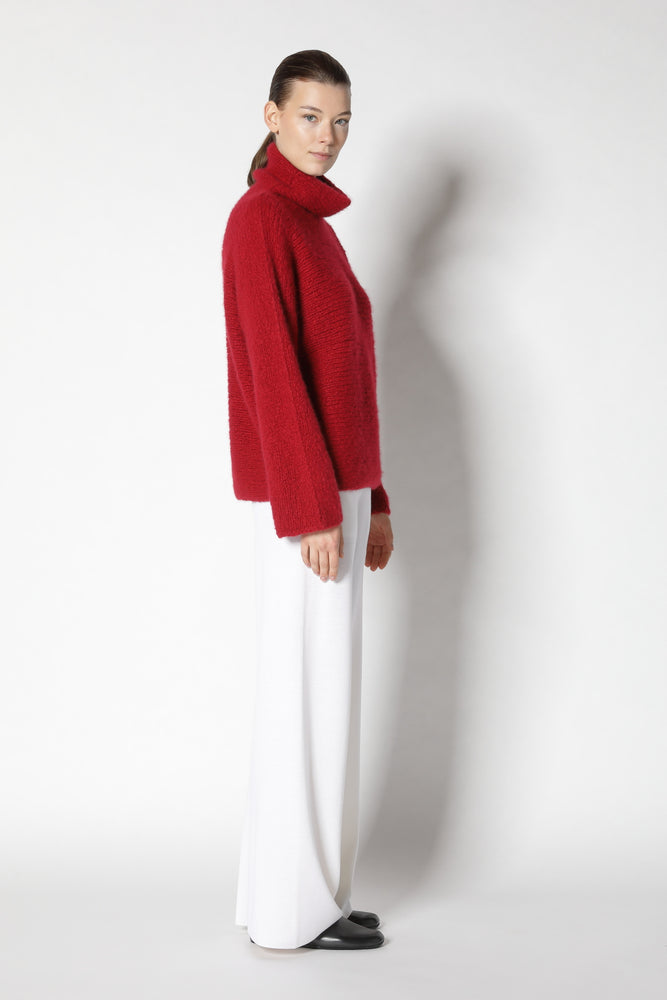 cloudy handknit turtle jumper