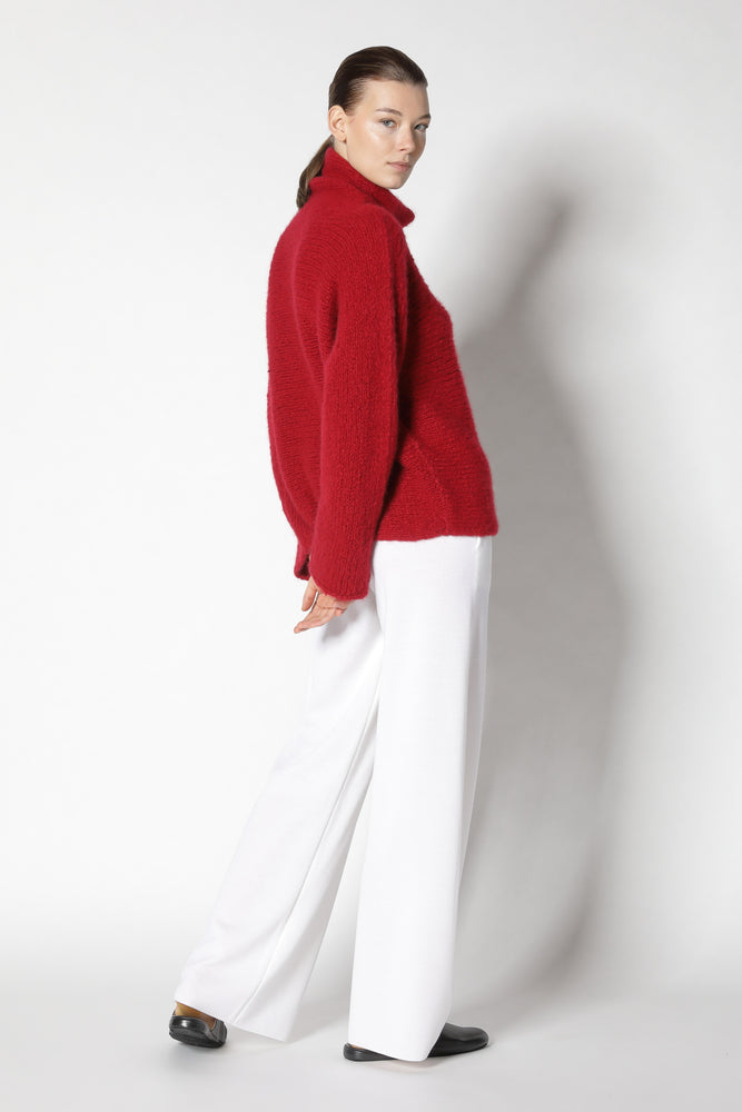 cloudy handknit turtle jumper