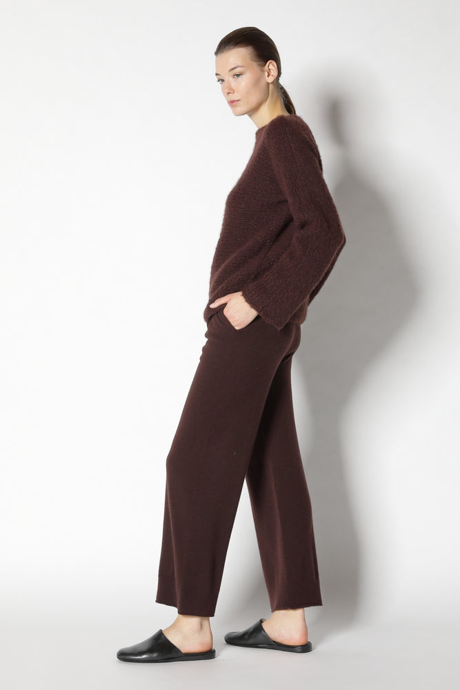 cloudy handknit boatneck jumper