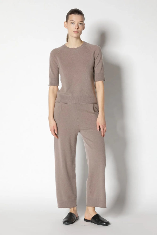 pure cropped pleated pants