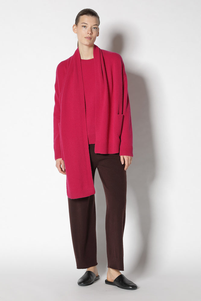 pure relaxed scarf jacket