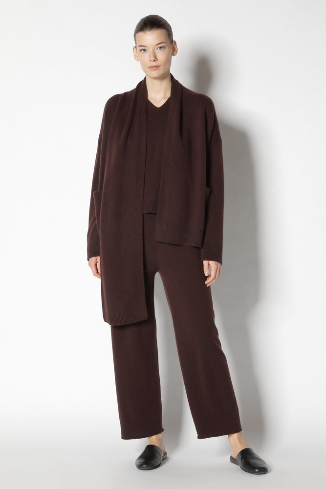 pure relaxed scarf jacket