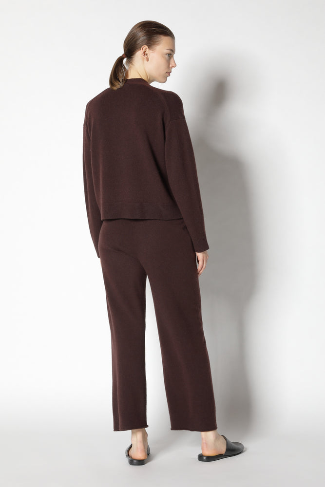 pure cropped V jumper