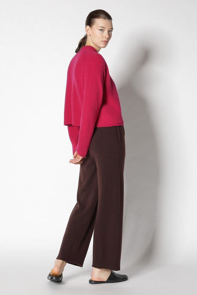 pure icon rib crew jacket